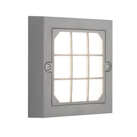 Φωτιστικό Τοίχου LED 6W 135X135X32 3CCT IP65 Γραφίτης 