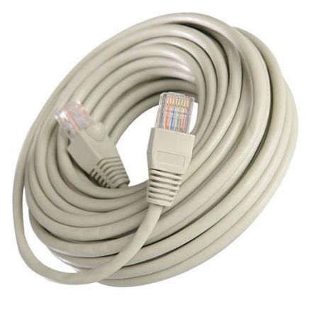 Καλωδιο Patch Cord Utp Cat-5E 26Awg Γκρι 15M