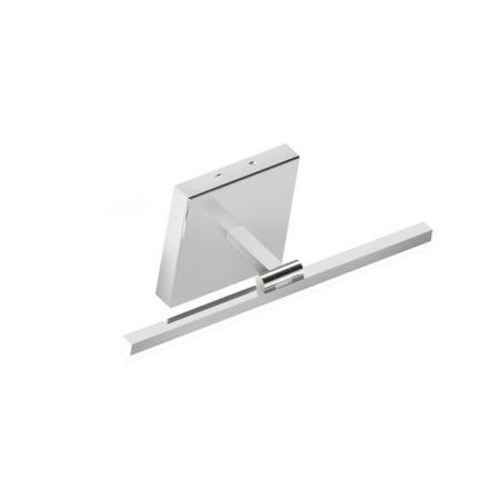 Φωτιστικό Μπάνιου Αλουμινίου 14W 3CCT 400mm IP44 Nickel Arte Illumina AURA