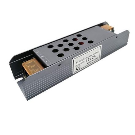 Τροφοδοτικό Μεταλλικό Slim 24V DC 36W IP20