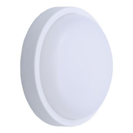 Φωτιστικό Τοίχου Στρογγυλό LED 18W Φ200X55 4000K IP54 Λευκό PLUS Arte Illumina
