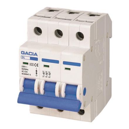 Ραγοδιακοπτης 3X125A Gacia