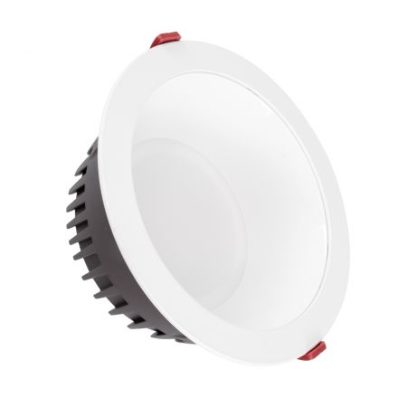 Χωνευτό LED Panel Downlight Φ22cm 42W 5040lm 60° - Φ22 x Υ9.5cm - 4500K 