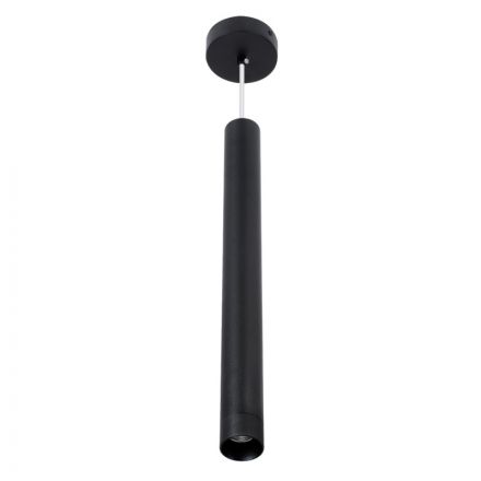CANAL Κρεμαστό Φωτιστικό LED 7W 700lm 36° IP20 - 2700K - Μαύρο - 40cm