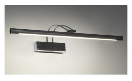 LAURA Απλίκα Καθρέπτη - Πίνακα LED 12W 1400lm 120° - IP44 - 4500K - Χρώμιο Νίκελ 