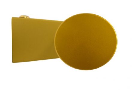 MABEL Απλίκα Καθρέπτη - Πίνακα LED 12W 1400lm 270° - IP44 - 4500K - Χρυσό