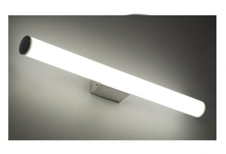 MABEL Απλίκα Καθρέπτη - Πίνακα LED 12W 1400lm 270° - IP44 - 4500K - Χρώμιο Νίκελ