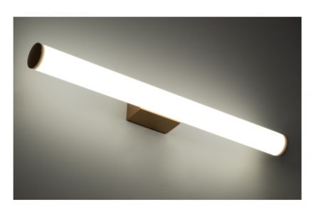 MABEL Απλίκα Καθρέπτη - Πίνακα LED 12W 1400lm 270° - IP44 - 4500K - Χάλκινο