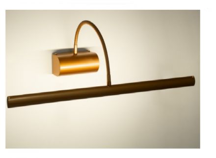 TROIS Απλίκα Καθρέπτη - Πίνακα LED 12W 1400lm 120° - IP44 - 4500K - Χάλκινο 