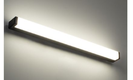 RENATA Απλίκα Καθρέπτη - Πίνακα LED 12W 1400lm 210° - IP44 - 4500K - Μαύρο