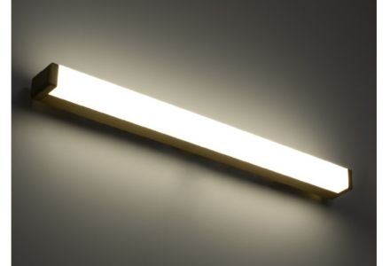 RENATA Απλίκα Καθρέπτη - Πίνακα LED 12W 1400lm 210° - IP44 - 4500K - Χρυσό 