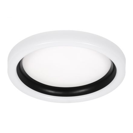 ARIANA 61034 Πλαφονιέρα Οροφής Κύκλος LED CCT 55W 6376lm 120° Dimmable Φ48cm Μαύρο