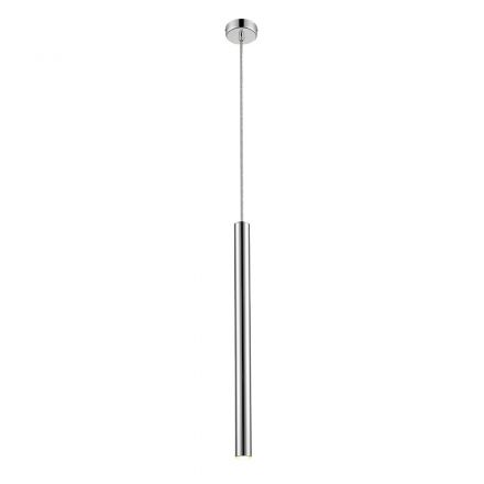 Κρεμαστό Φωτιστικό LED 5W 3000K Αλουμινίου Chrome Elliot Dimmable