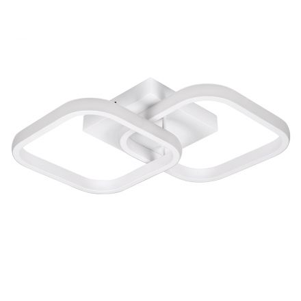 NORA 61062 Φωτιστικό Οροφής Design LED CCT 22W 2640lm 300° On/Off Μ40 x Π24 x Υ7cm Λευκό
