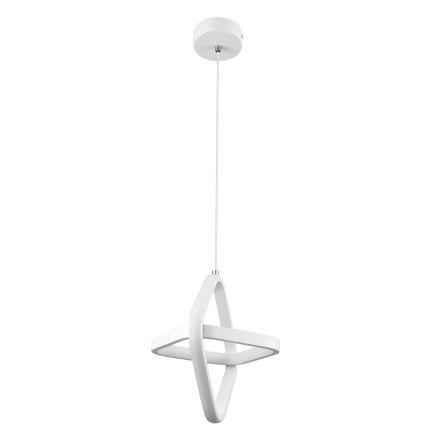 ROSE 61065 Κρεμαστό Φωτιστικό LED Οροφής 22W CCT Λευκό 24cm