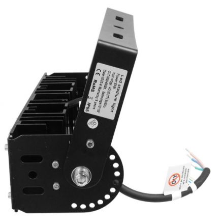 GOLIATH LED Προβολέας Γηπέδου - Φωτιστικό Tunnel 50W 8000LM 75°*135° IP65 - 5000K - MeanWell Driver & LumiLEDs Chip - 5 Years Warranty