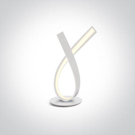 Φωτιστικό Επιτραπέζιο Ribbon LED 10W 3000K Αλουμίνιο ON/OFF Λευκό