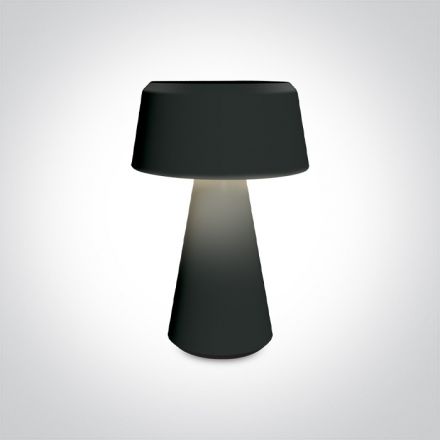 Φορητό Πορτατίφ LED 3W 3000K 3-Step Dim ABS Μαύρο IP65