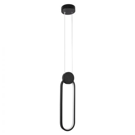 ILDI Κρεμαστό Φωτιστικό Design LED 12W 1440lm 300° 3CCT - Μαύρο