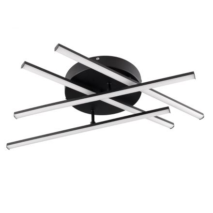 DRACO 61095 Φωτιστικό Οροφής Γραμμικό Linear Design LED CCT 60W 7380lm 120° Dimmable Φ60 x Υ11cm Μαύρο