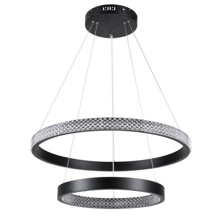 DIAMOND DUO Κρεμαστό Φωτιστικό LED 75W - 3CCT - Μαύρο