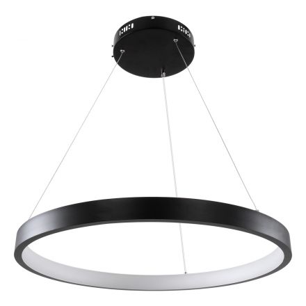 NEMESIS Κρεμαστό Φωτιστικό Δαχτυλίδι-Κύκλος LED 45W 5230lm 360° 3CCT - Dimmable Φ60cm Μαύρο