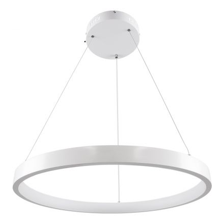 NEMESIS Κρεμαστό Φωτιστικό Δαχτυλίδι-Κύκλος LED 45W 5230lm 360° 3CCT - Dimmable Φ60cm Λευκό