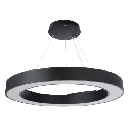 RA Κρεμαστό Φωτιστικό Δαχτυλίδι-Κύκλος LED 75W 3CCT - Μαύρο Φ80cm