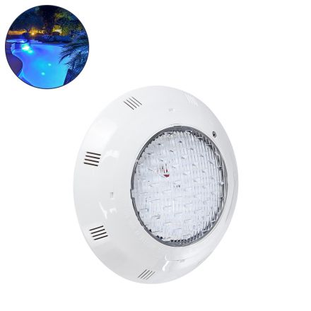 POOLΕΤΙ PRO Φωτιστικό Πισίνας LED 25W 1750lm 120° AC/DC 12V - IP68 IK06 Tempered Glass Φ30 x Υ6.5cm Μπλε 