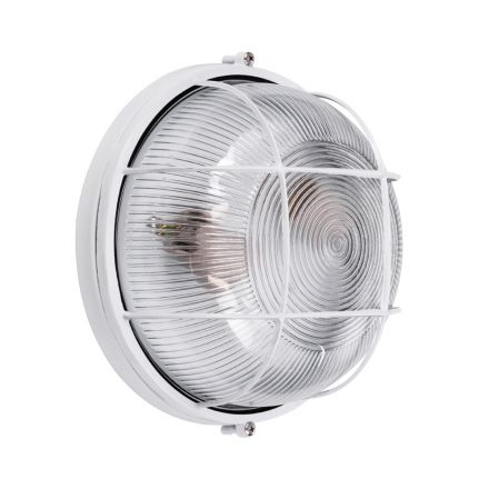 BOATLIGHT Vintage Industrial Απλίκα - Καραβοχελώνα Εξωτερικού Χώρου - IP65 - Λευκό