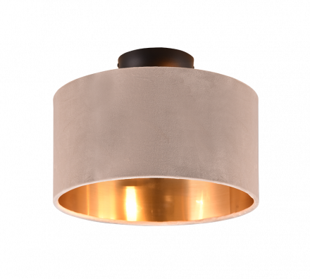 Trio Lighting Πλαφονιέρα JULIETA LED 2xE214 Ύφασμα