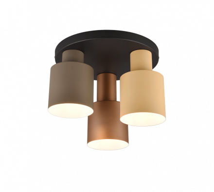 Trio Lighting Πλαφονιέρα AGUDO LED 3xE27 Μέταλλο