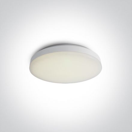 Πλαφονιέρα LED 20W 3000Κ 230V PC Λευκό