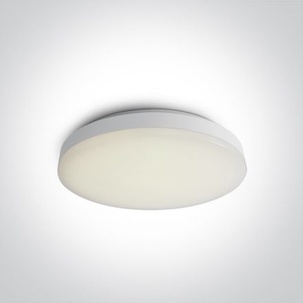 Πλαφονιέρα LED 25W 3000Κ 230V PC Λευκό