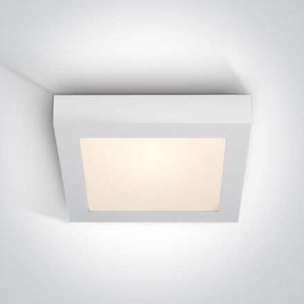 Τετράγωνο LED Panel 30W 3000Κ 230V Die Cast Λευκό