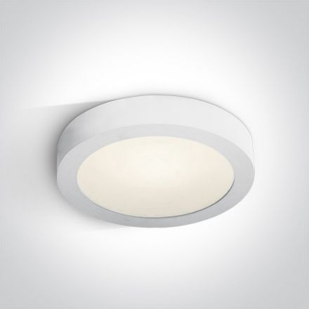 Στρογγυλό LED Panel 30W 4000Κ 230V Die Cast Λευκό