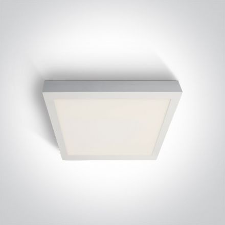 Τετράγωνο LED Panel 40W 4000Κ 60x60 230V Αλουμίνιο Λευκό