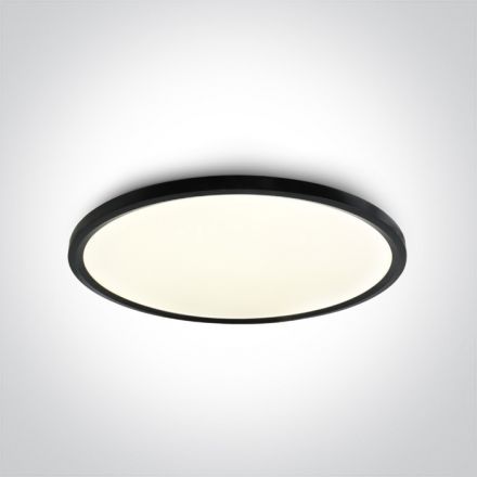 Πλαφονιέρα LED 60W 4000Κ 230V Αλουμίνιο Μαύρο