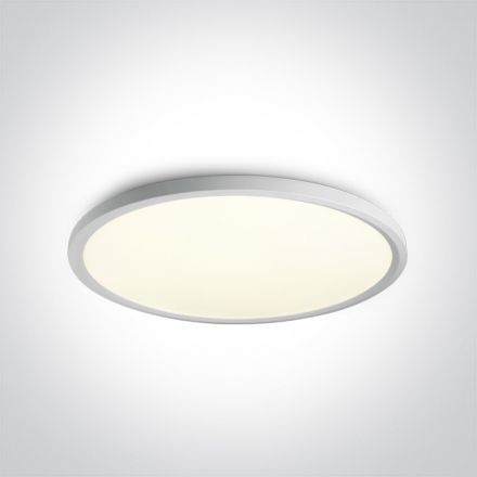 Πλαφονιέρα LED 60W 4000Κ 230V Αλουμίνιο Λευκό