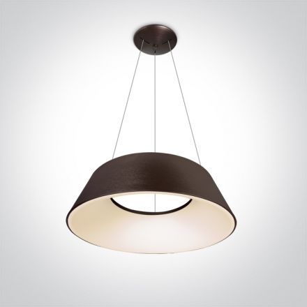 Κρεμαστό Φωτιστικό Mushroom LED 60W 3000K Αλουμίνιο 230V Χρυσό