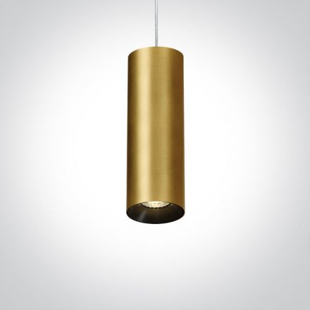 Κρεμαστό Φωτιστικό GU10 MR16 Brushed Brass Αλουμίνιο Χωρίς Reflector Dark Light