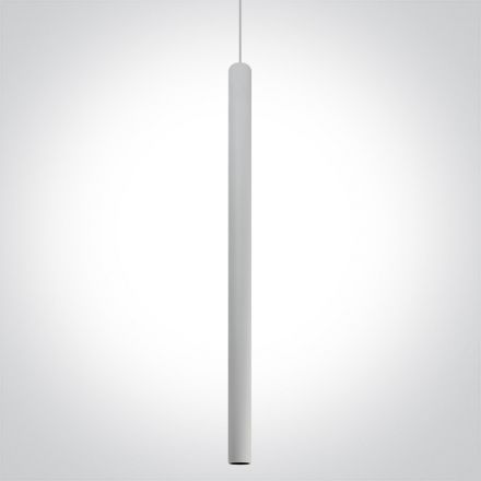 Κρεμαστό Φωτιστικό LED 6W 3000K Die Cast 230V Λευκό