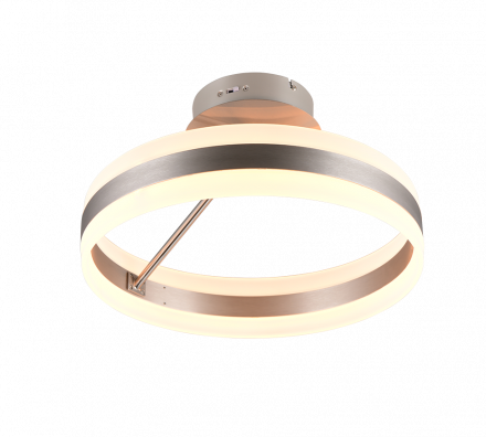 Trio Lighting Πλαφονιέρα LED 21W CCT DIOS Nickel Mat