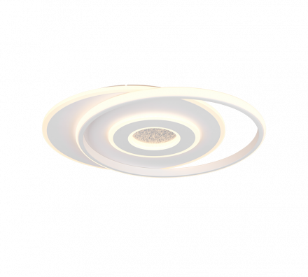 Trio Lighting Πλαφονιέρα LED 36W NAZAR Λευκό Ματ Μέταλλο