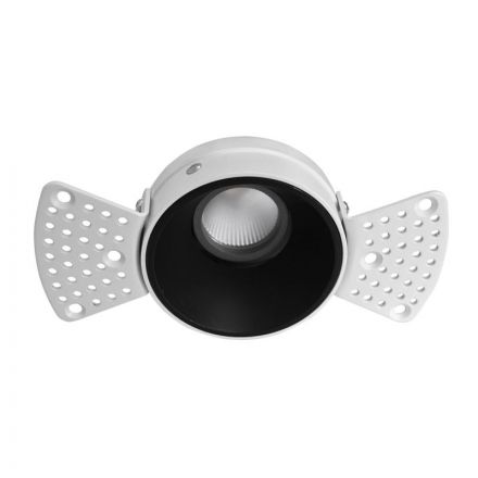 Trimless Σποτ Μαύρο 12W 3000K 38° Alea 3914-111B-3-S-38