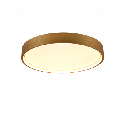 Trio Lighting Φωτιστικό Οροφής DOHA LED 29W Μέταλλο Brass Mat