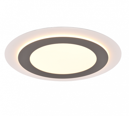 Trio Lighting Φωτιστικό Οροφής MORGAN LED 42W Μέταλλο Nickel Mat