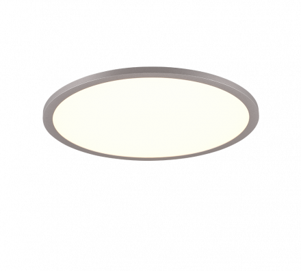 Trio Lighting Πλαφονιέρα LED 20W+3W YUMA Γκρι