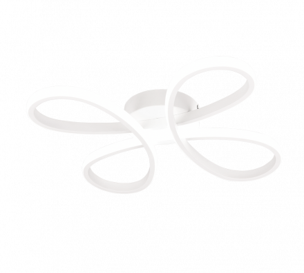 Trio Lighting Πλαφονιέρα LED 22W 4000K FLY Λευκό Ματ