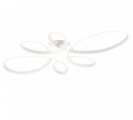 Trio Lighting Πλαφονιέρα LED 32W 4000K FLY Λευκό Ματ
